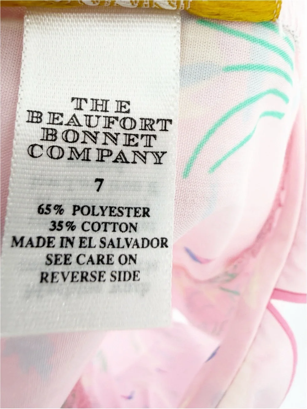 Beaufort Bonnet Company Swan In A Million Pink Short Sleeve Cotton Dress 7